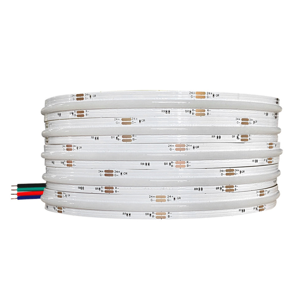 RGB COB LED Strip 24V 10mm 840LEDs/m