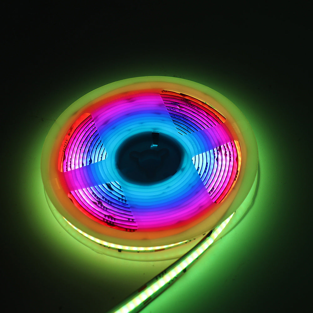 COB RGB Pixel LED Strip DC 12V 24V WS2811