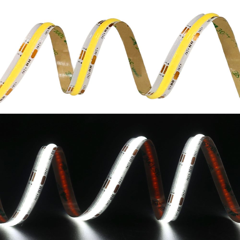 CCT COB LED Strip 10mm Width
