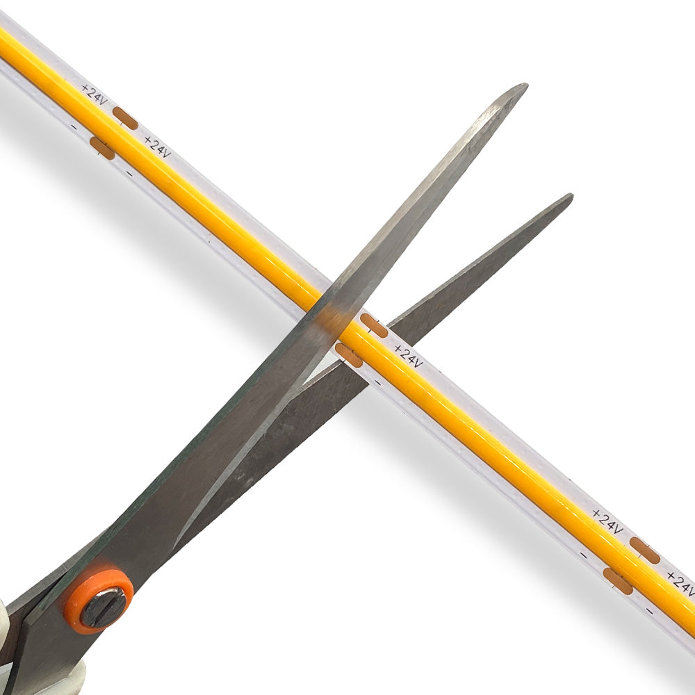 10mm Width COB LED Strip Light 480LED/m DC 12V 24V Dimmable