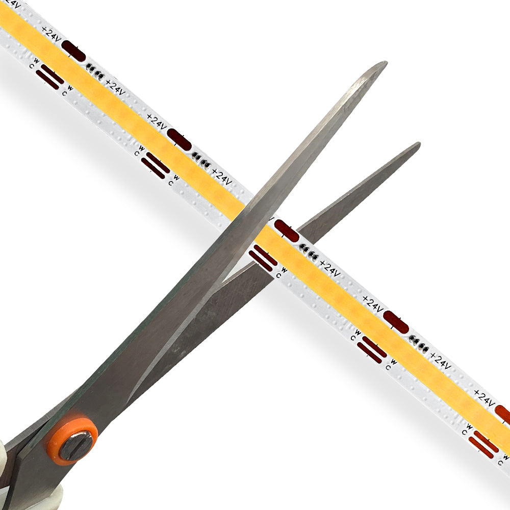 CCT COB LED Strip 10mm Width