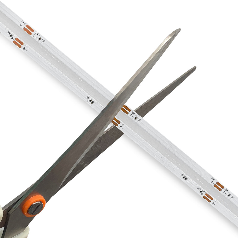 RGB COB LED Strip 24V 10mm 840LEDs/m