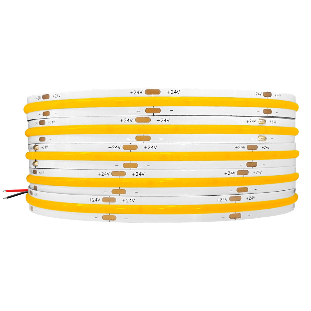10mm Width COB LED Strip Light 480LED/m DC 12V 24V Dimmable