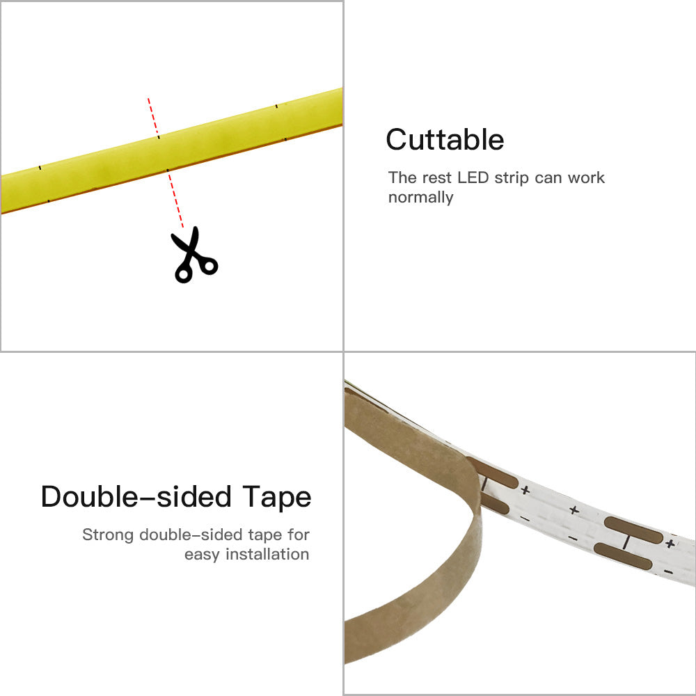 Ultimate Thin 2mm Width COB LED Strip