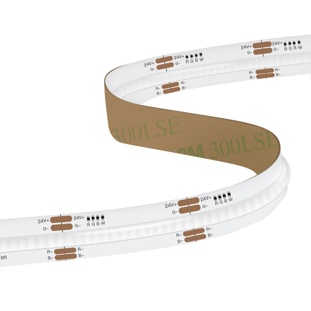 RGB COB LED Strip 24V 10mm 840LEDs/m