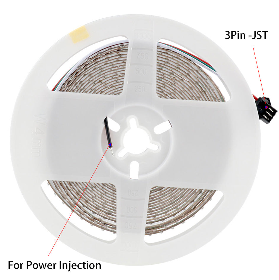 Super Thin 3mm WS2812b LED Strip Light DC 5V 12V Individually Addressable