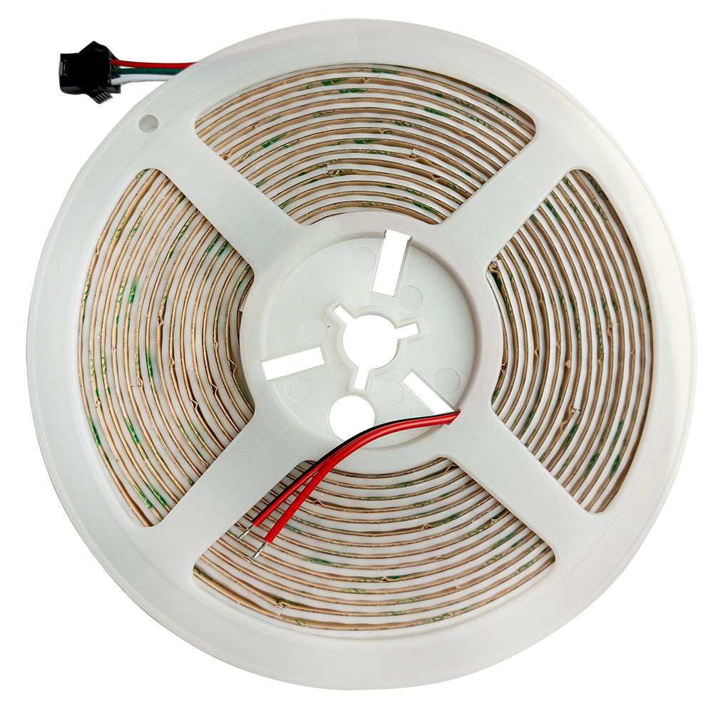 5mm COB RGB Pixel LED Strip DC 5V 12V Individually Addressable WS2812B